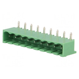 Regletă de conexiuni deconectabilă 5mm 9 pini tată | Electronic-mag.ro | Componente Electronice