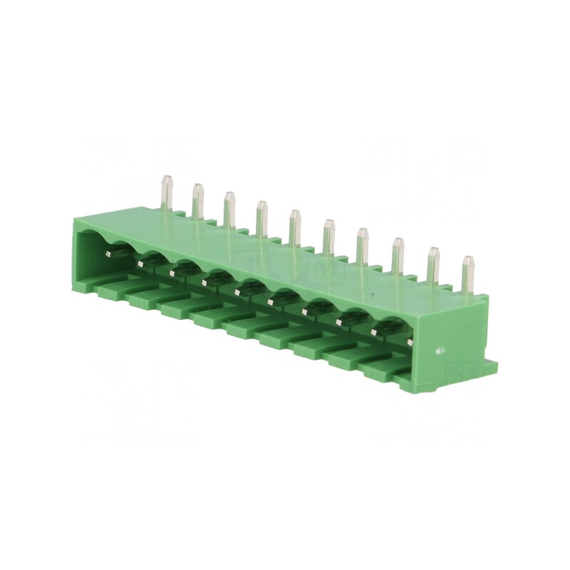 Regletă de Conexiuni Deconectabilă 5mm 10 Piste | Electronic-mag.ro | Componente Electronice