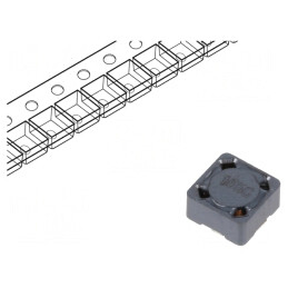 Inductor SMD 1000uH 270mA 4,9Ω ±20% | Electronic-mag.ro | Componente Electronice