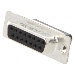D-Sub 15-Pin Soclu Mamă PCB Drept 5A -55÷125°C | Electronic-mag.ro | Componente Electronice