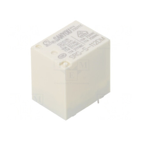 Releu Electromagnetic SPST-NO 12V 17A 250VAC THT | Electronic-mag.ro | Componente Electronice