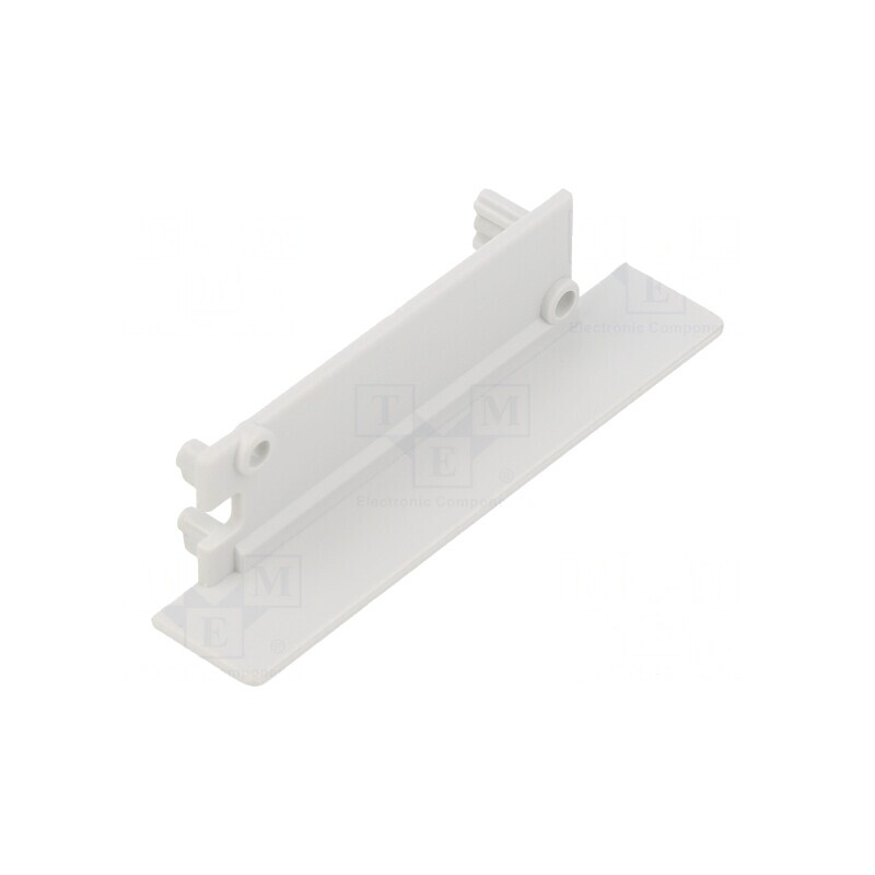 Obturator Gri pentru Profil LED (2 buc) | Electronic-mag.ro | Componente Electronice