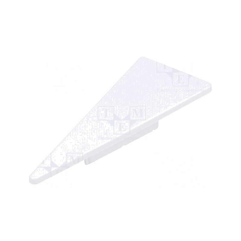 Obturator Profil LED Alb 2 Buc ABS TOPMET | Electronic-mag.ro | Componente Electronice