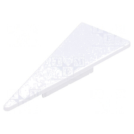 Obturator Profil LED Alb 2 Buc ABS TOPMET | Electronic-mag.ro | Componente Electronice