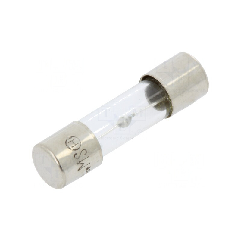 Siguranță cu întârziere medie 15A 250V sticlă | Electronic-mag.ro | Componente Electronice