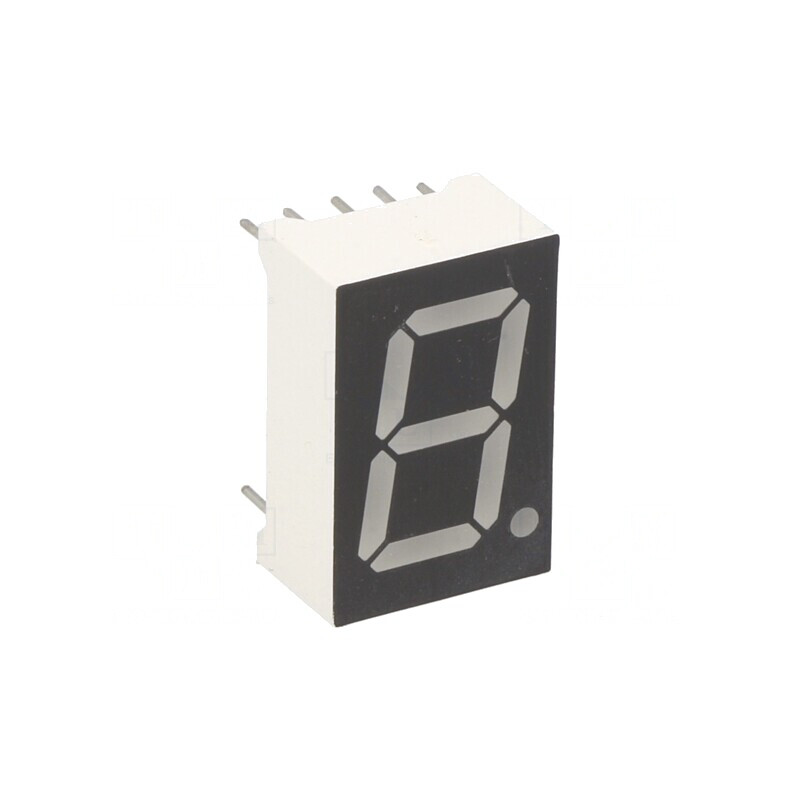 Afișaj LED 7 Segmente 14.2mm Albastru | Electronic-mag.ro | Componente Electronice