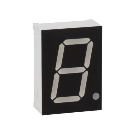 Afișaj LED 7 Segmente 20.4mm Roșu | Electronic-mag.ro | Componente Electronice