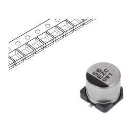 Condensator Hibrid 56uF 25V SMD | Electronic-mag.ro | Componente Electronice