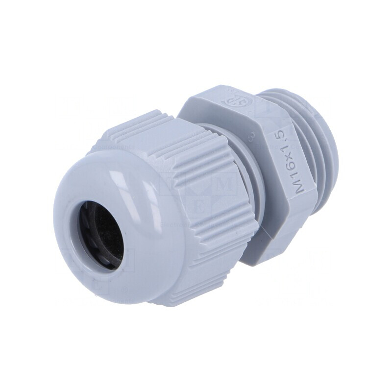 Garnitură de Etanșare M16 IP68 Gri Închis | Electronic-mag.ro | Componente Electronice