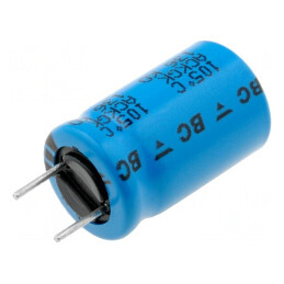 Condensator Electrolitic Low ESR THT 100uF 63V 10x16mm | Electronic-mag.ro | Componente Electronice