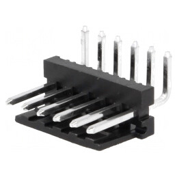 Soclu cablu-placă tată 6 pini 3,96mm THT cositorit | Electronic-mag.ro | Componente Electronice
