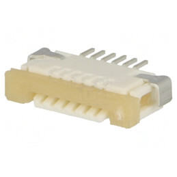 Conector FFC/FPC Orizontal 6 Pini ZIF | Electronic-mag.ro | Componente Electronice