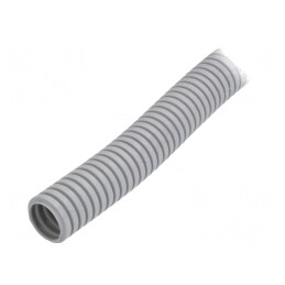 Tub de protecție PVC gri 32mm 25m | Electronic-mag.ro | Componente Electronice