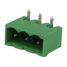 Regletă de Conexiuni Deconectabilă 5,08mm 3 Piste | Electronic-mag.ro | Componente Electronice