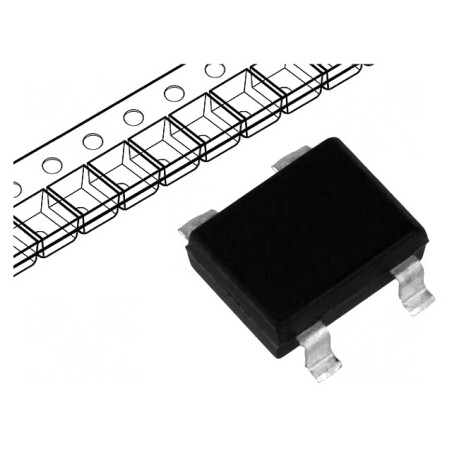 Punte Redresoare Monofazată 20V 1A SMT | Electronic-mag.ro | Componente Electronice