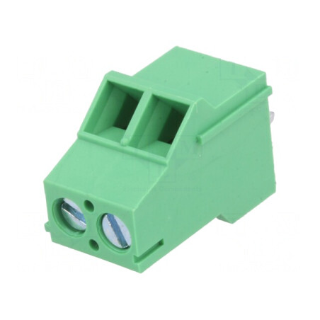 Regletă de conexiuni PCB 5,08mm 2 piste 2,5mm2 | Electronic-mag.ro | Componente Electronice