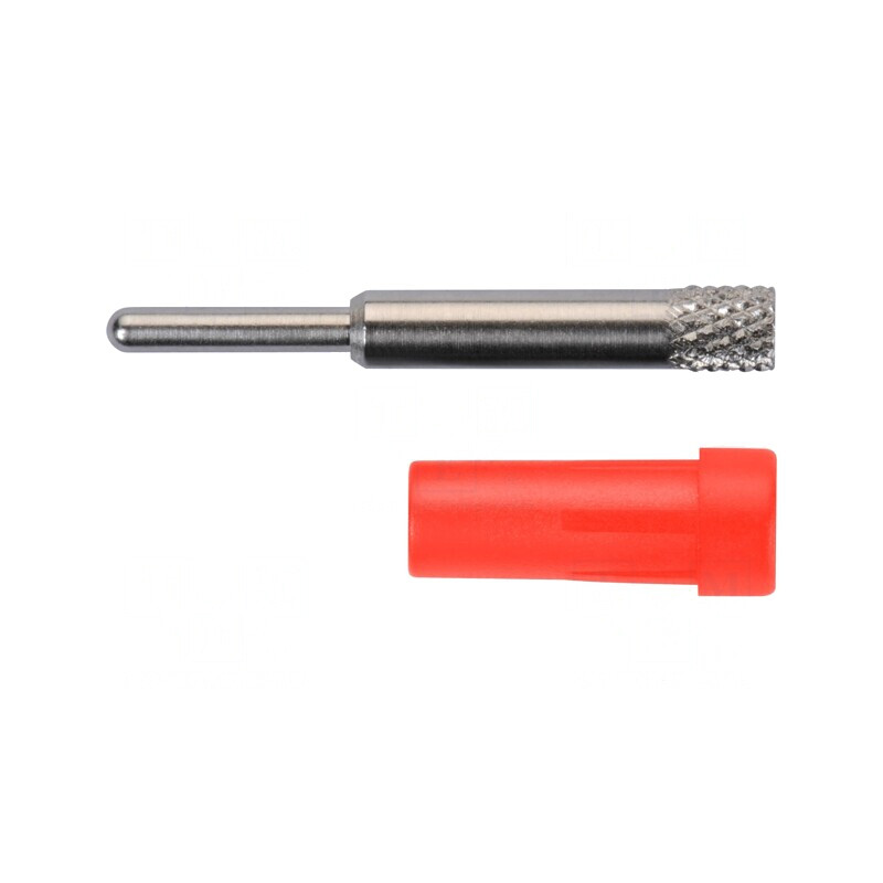 Soclu Banană 2mm 10A 70VDC Roșu cu Izolație | Electronic-mag.ro | Componente Electronice