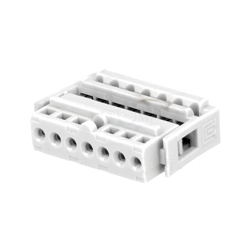 Mufă IDC Mamă 7 Pini 2,54mm | Electronic-mag.ro | Componente Electronice