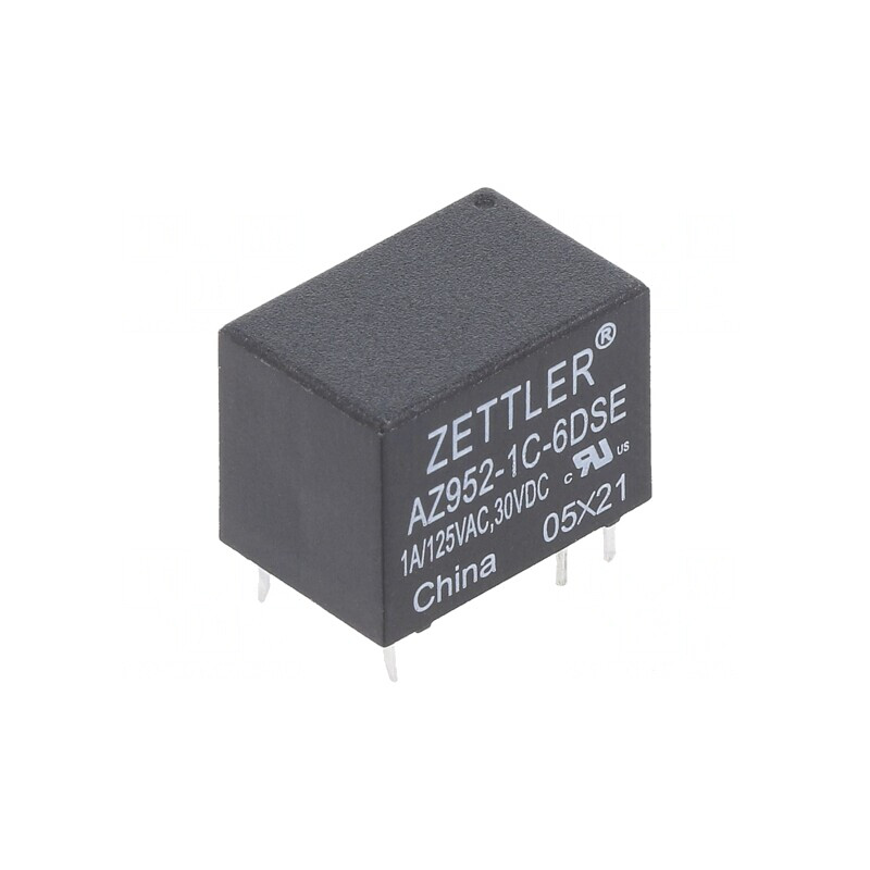 Releu Electromagnetic SPDT 6VDC 1A PCB | Electronic-mag.ro | Componente Electronice