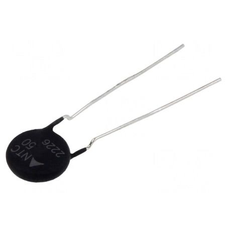 Termistor NTC 50Ω -55÷170°C 2,1W THT 5mm | Electronic-mag.ro | Componente Electronice