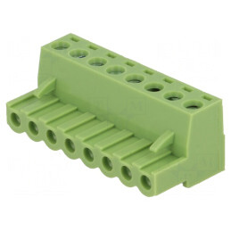 Regletă de Conexiuni Deconectabilă 5mm 8 Piste Drept Mufă | Electronic-mag.ro | Componente Electronice