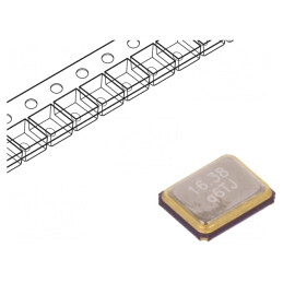 Rezonator de cuarț 16.384MHz SMD 2.5x2x0.6mm | Electronic-mag.ro | Componente Electronice