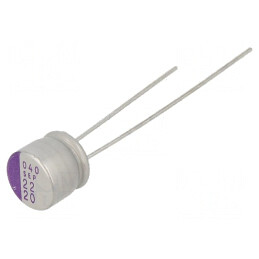 Condensator Polimeric 22uF 20VDC THT | Electronic-mag.ro | Componente Electronice