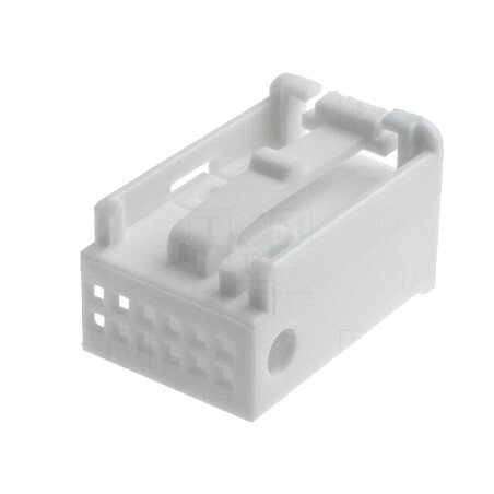 Capac Carcasă Mufă Quadlock 12pin Albă | Electronic-mag.ro | Componente Electronice