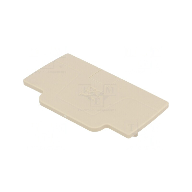 Placă extremitate bej 2,1mm UL94V-0 | Electronic-mag.ro | Componente Electronice Placă extremitate bej 2,1mm UL94V-0 | Electronic-mag.ro | Componente Electronice