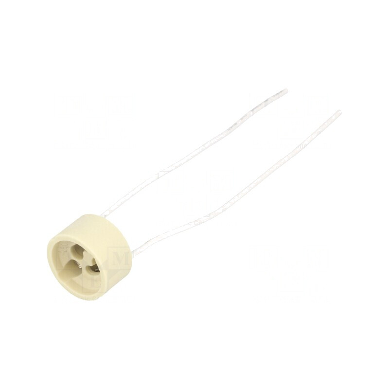 Dulie ceramică pentru lampă halogen GU10 150mm | Electronic-mag.ro | Componente Electronice
