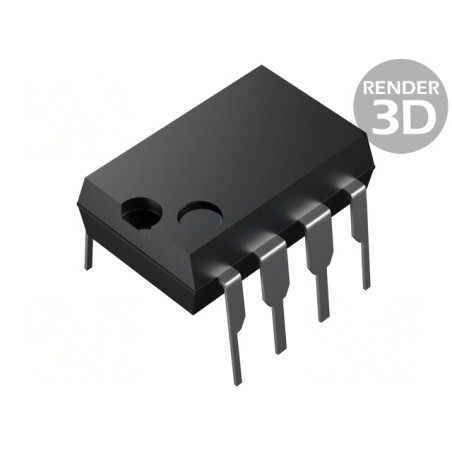Memorie EEPROM 2kb I2C 256x8bit 2.5-5.5V 400kHz | Electronic-mag.ro | Componente Electronice