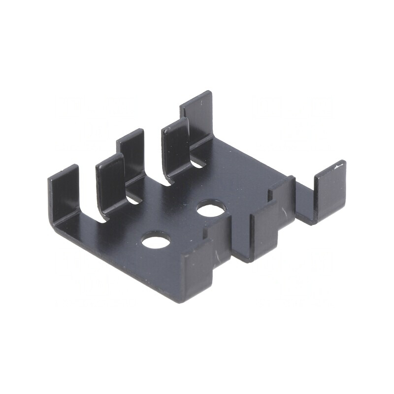 Radiator Presat Negru TO220 30x25.4x8mm | Electronic-mag.ro | Componente Electronice