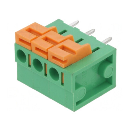 Regletă Conexiuni PCB 5,08mm 3 Piste | Electronic-mag.ro | Componente Electronice