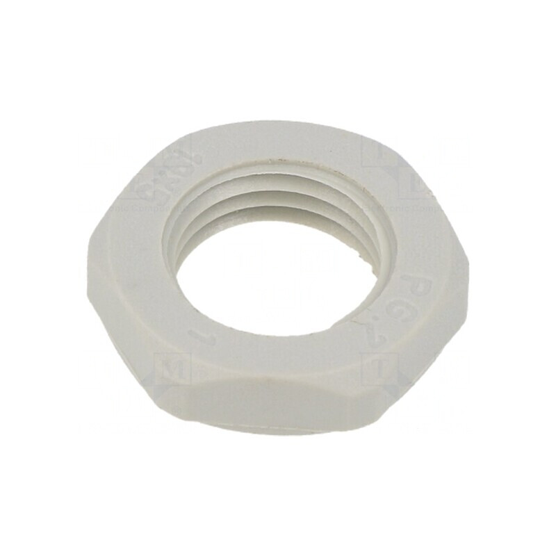 Piuliță Filet PG Poliamidă Gri 19mm | Electronic-mag.ro | Componente Electronice