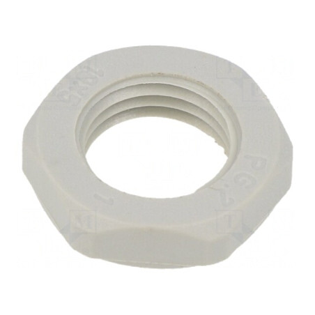 Piuliță Filet PG Poliamidă Gri 19mm | Electronic-mag.ro | Componente Electronice