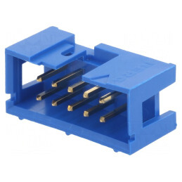 Soclu IDC Tată 10 PIN Drept THT Aurit 2,54mm 2x5 | Electronic-mag.ro | Componente Electronice