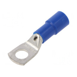 Vârf Inelar Tubular M8 8.5mm 16mm2 Cupru Crimpat | Electronic-mag.ro | Componente Electronice