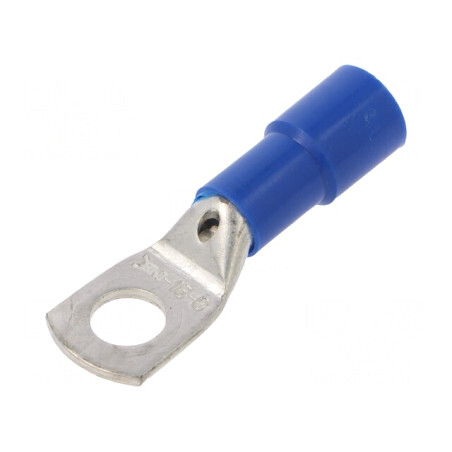 Vârf Inelar Tubular M8 8.5mm 16mm2 Cupru Crimpat | Electronic-mag.ro | Componente Electronice