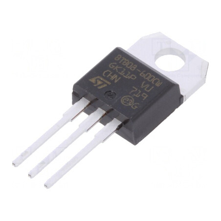 Triac 600V 8A TO220AB | Electronic-mag.ro | Componente Electronice