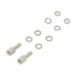 Şuruburi UNC 4-40 cu cap filetat 4,5mm | Electronic-mag.ro | Componente Electronice