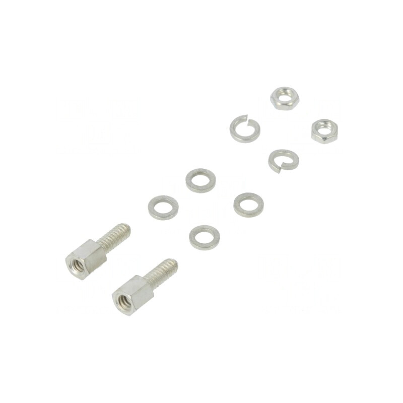 Şuruburi UNC 4-40 cu cap filetat 4,5mm | Electronic-mag.ro | Componente Electronice