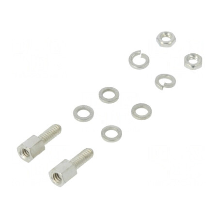 Şuruburi UNC 4-40 cu cap filetat 4,5mm | Electronic-mag.ro | Componente Electronice