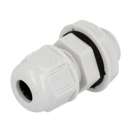 Garnitură Etanșare PG7 IP68 Poliamidă Gri | Electronic-mag.ro | Componente Electronice