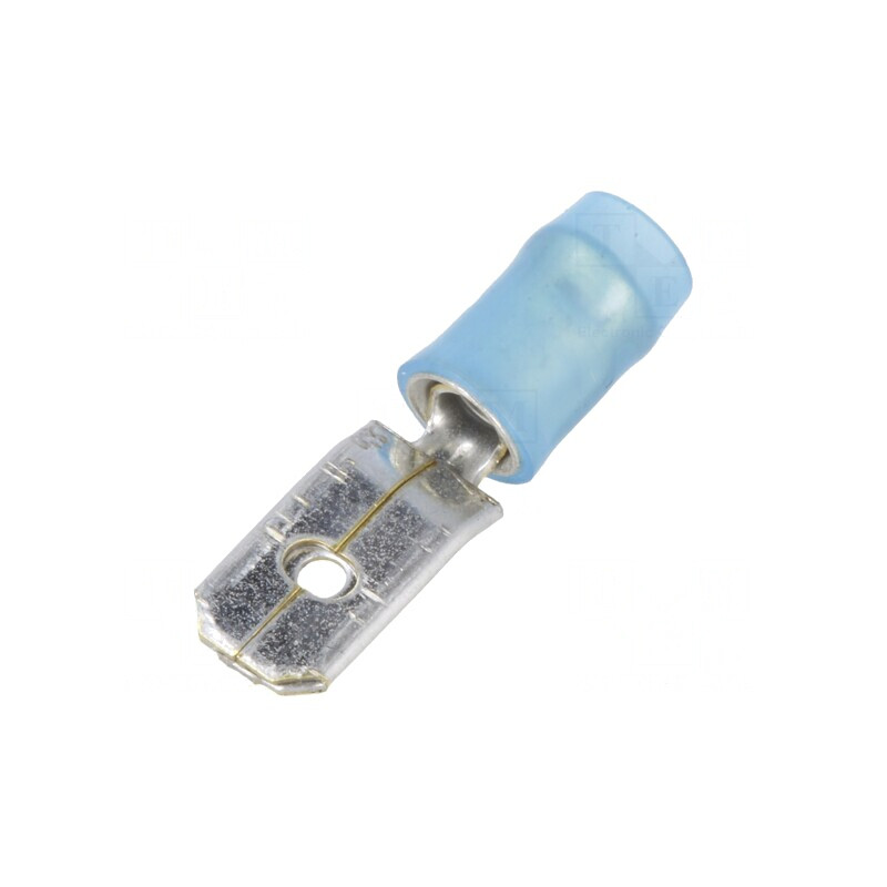 Terminal Plat Crimpat 6.3mm 0.8mm Tată 1-2.5mm² | Electronic-mag.ro | Componente Electronice