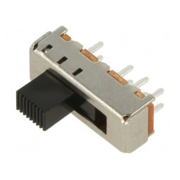 Comutator glisant DP3T ON-ON-ON 0,3A 30VDC | Electronic-mag.ro | Componente Electronice