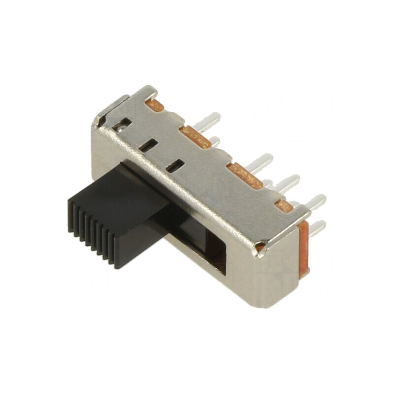 Comutator glisant DP3T ON-ON-ON 0,3A 30VDC | Electronic-mag.ro | Componente Electronice Comutator glisant DP3T ON-ON-ON 0,3A 30VDC | Electronic-mag.ro | Componente Electronice