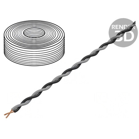 Cablu Echipament 2x0,25mm² 100m | Electronic-mag.ro | Componente Electronice