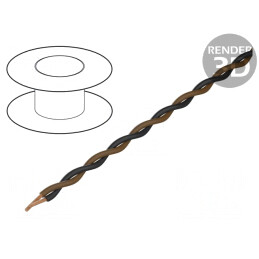 Cablu Echipament 2x0,25mm² 100m | Electronic-mag.ro | Componente Electronice