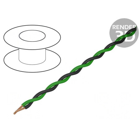 Cablu Echipament 2x0,25mm2 100m | Electronic-mag.ro | Componente Electronice