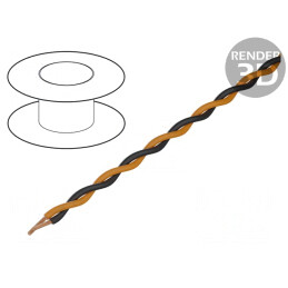 Cablu Echipament 2x0,25mm2 100m | Electronic-mag.ro | Componente Electronice